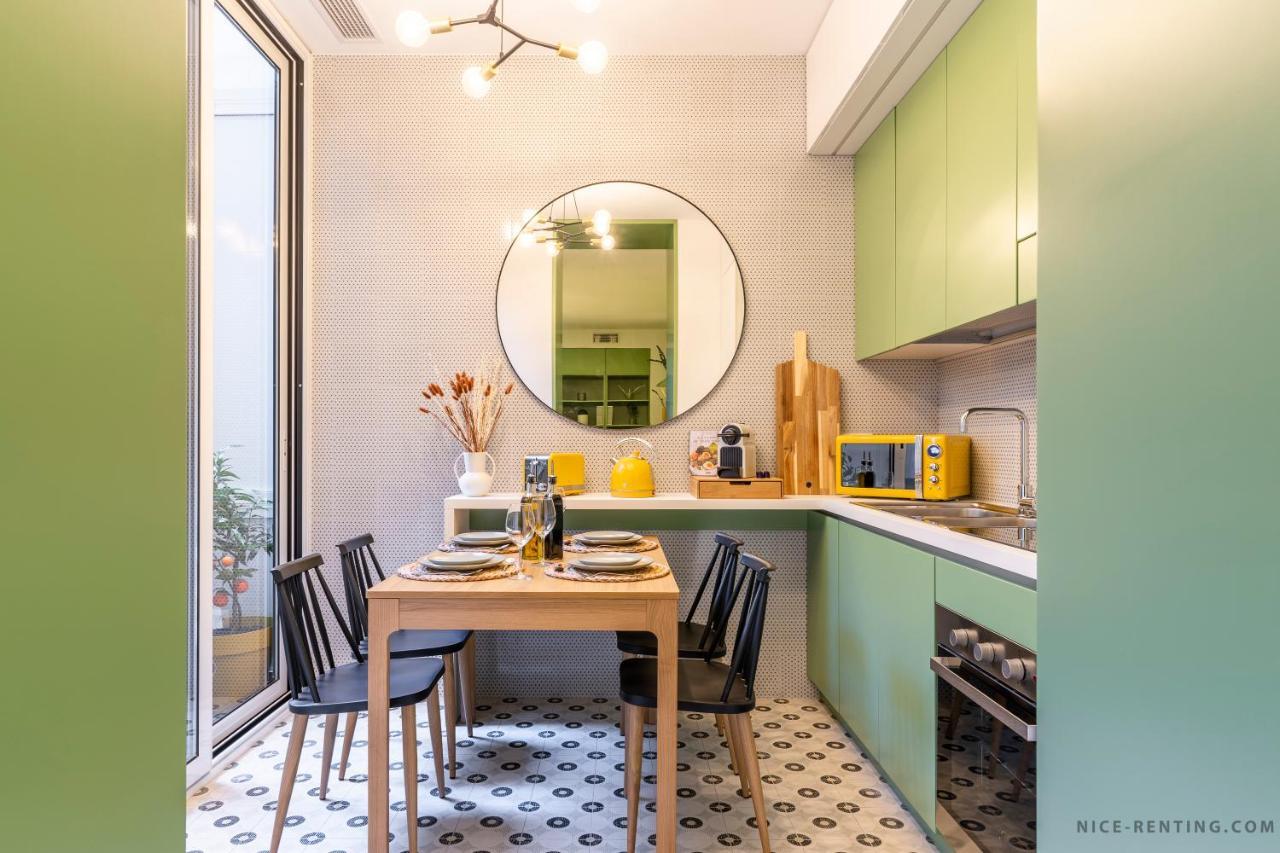 Nice Renting - Bavastro - Luxurious Loft - 2 Bedroom - Ac - Balcony - Trendy Neighborhood מראה חיצוני תמונה