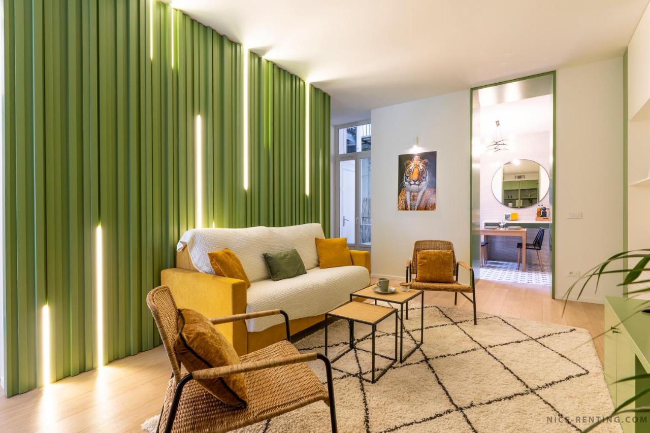 Nice Renting - Bavastro - Luxurious Loft - 2 Bedroom - Ac - Balcony - Trendy Neighborhood מראה חיצוני תמונה
