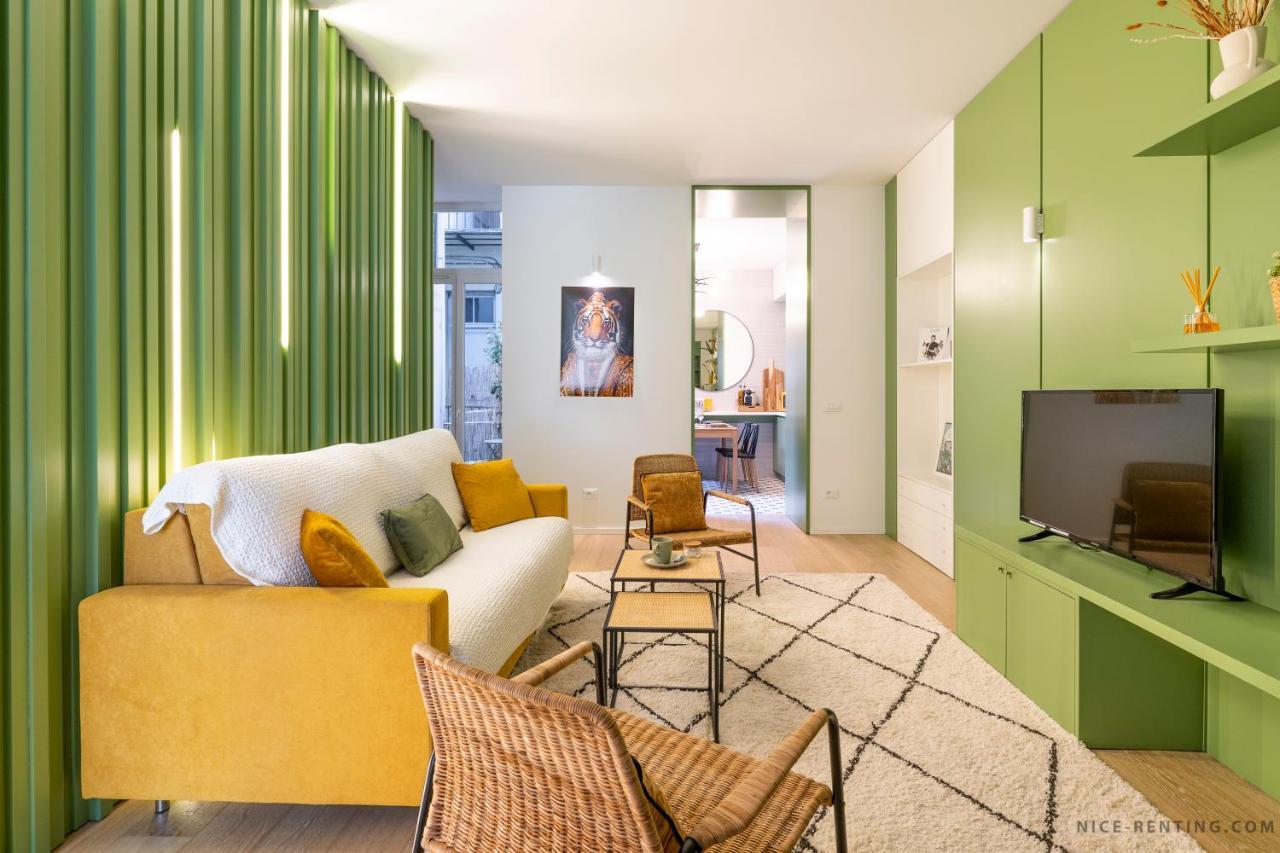 Nice Renting - Bavastro - Luxurious Loft - 2 Bedroom - Ac - Balcony - Trendy Neighborhood מראה חיצוני תמונה