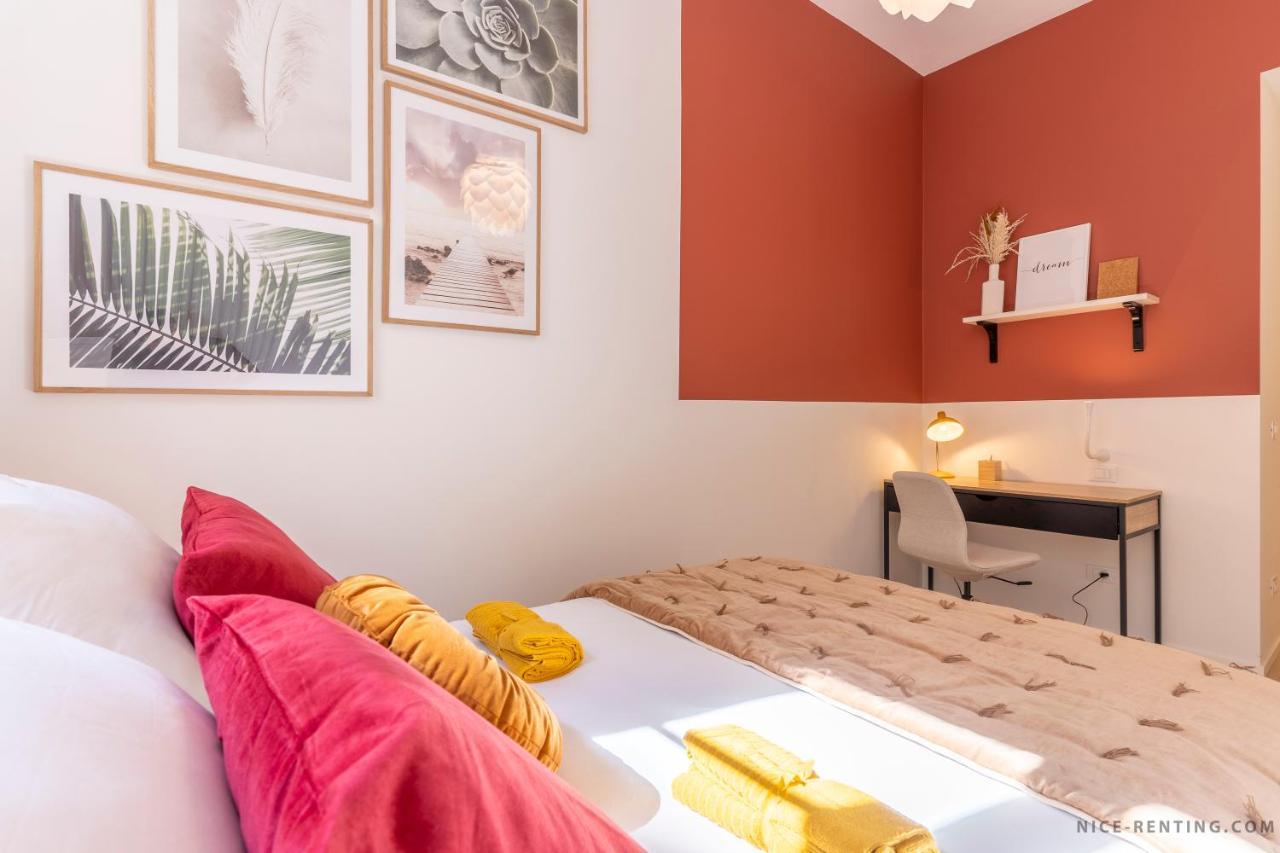 Nice Renting - Bavastro - Luxurious Loft - 2 Bedroom - Ac - Balcony - Trendy Neighborhood מראה חיצוני תמונה