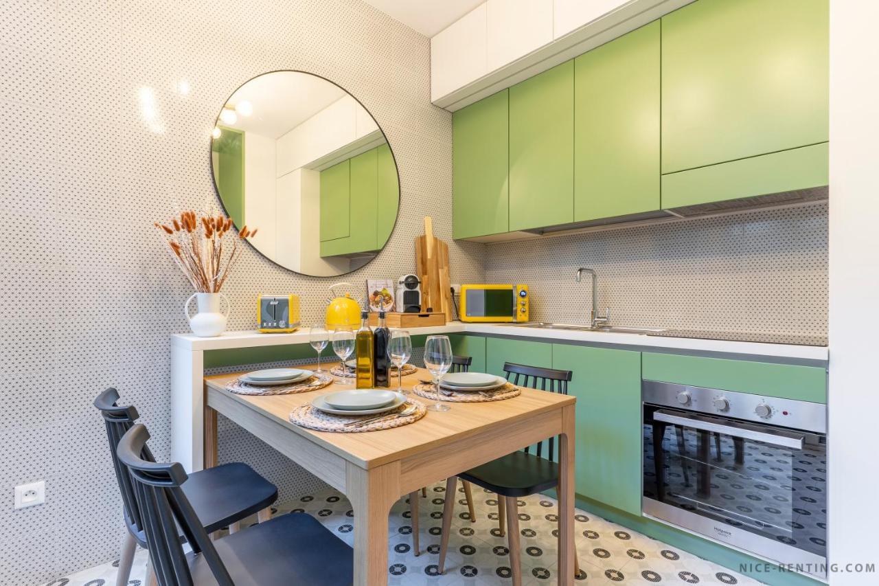 Nice Renting - Bavastro - Luxurious Loft - 2 Bedroom - Ac - Balcony - Trendy Neighborhood מראה חיצוני תמונה
